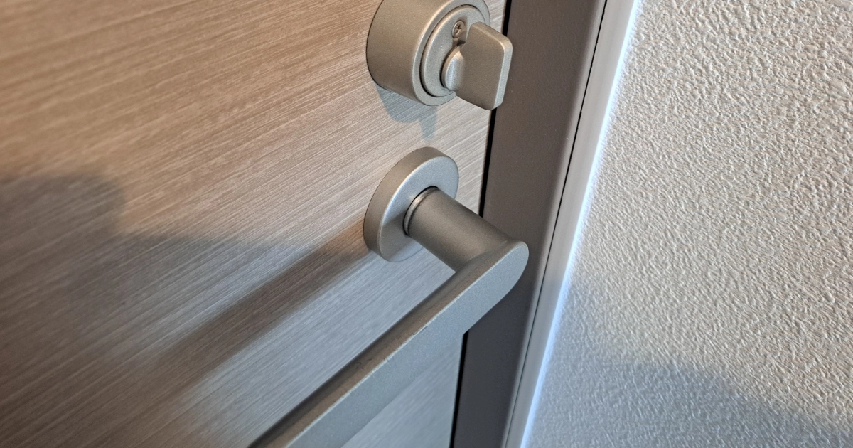 賃貸物件の室内ドアの取っ手