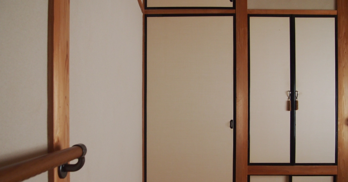 賃貸物件の和室にある原状回復の対象となる襖扉