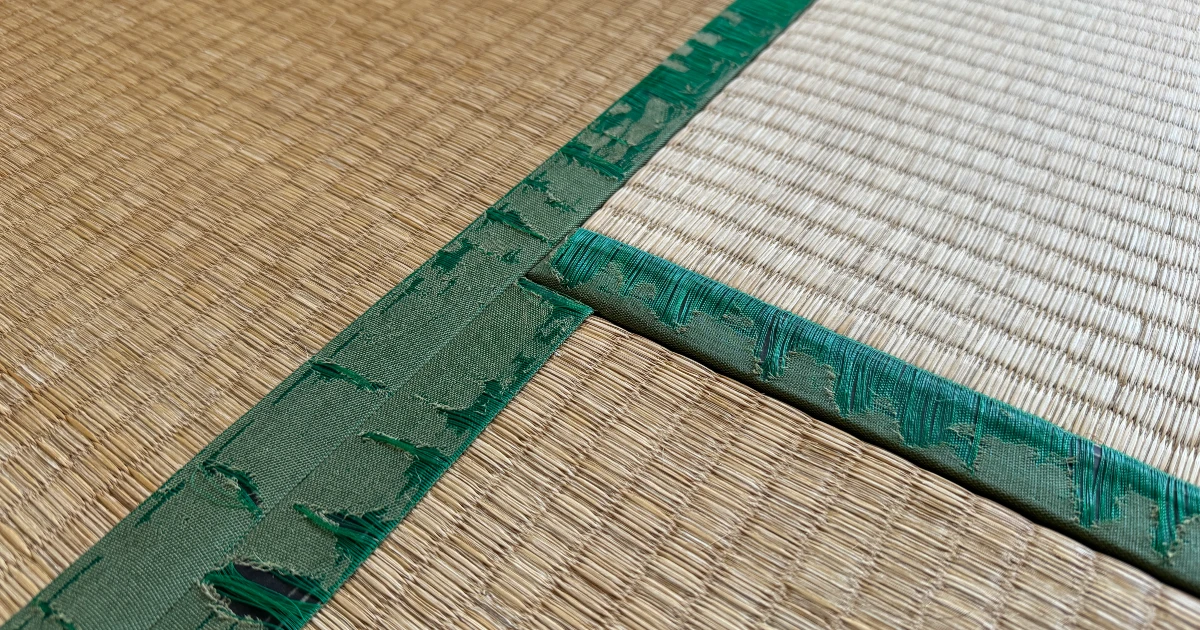 自然損耗によって傷ついた賃貸物件の畳