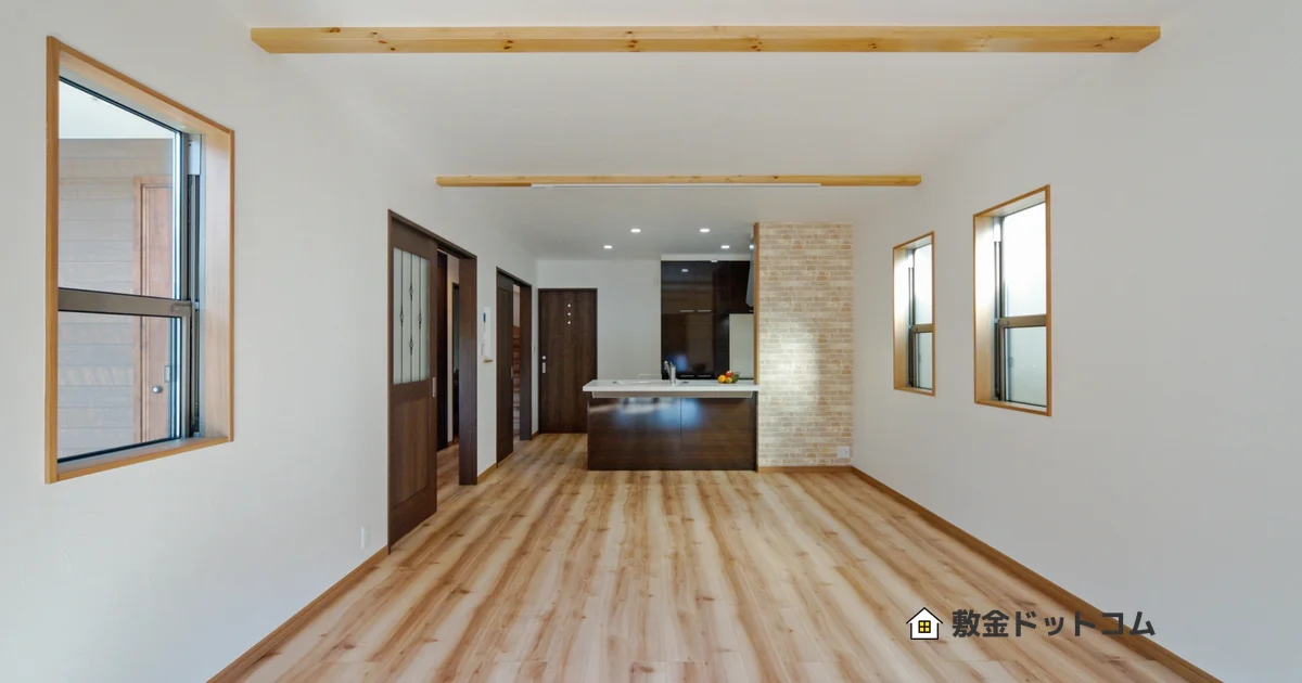 原状回復の確認が必要な賃貸物件の室内の様子