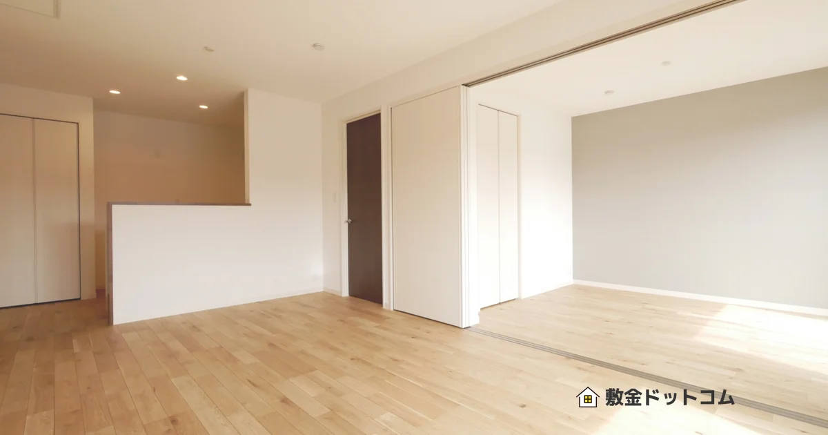 退去立会いで確認する賃貸物件の室内の様子